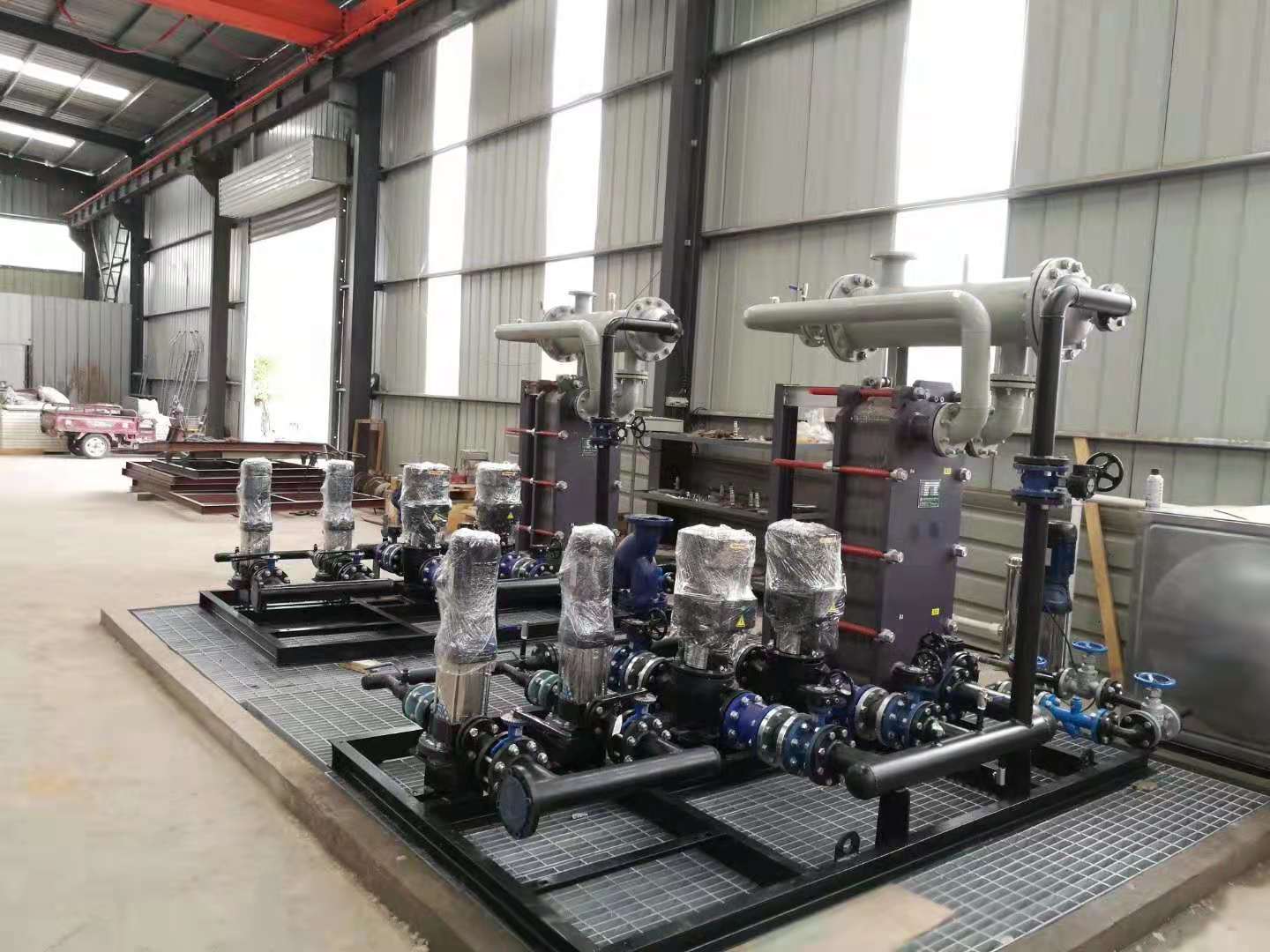 全自動(dòng)換熱機(jī)組的原理